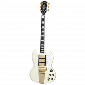 Epiphone IBG 1963 Les Paul SG Custom Vibrola - Classic White