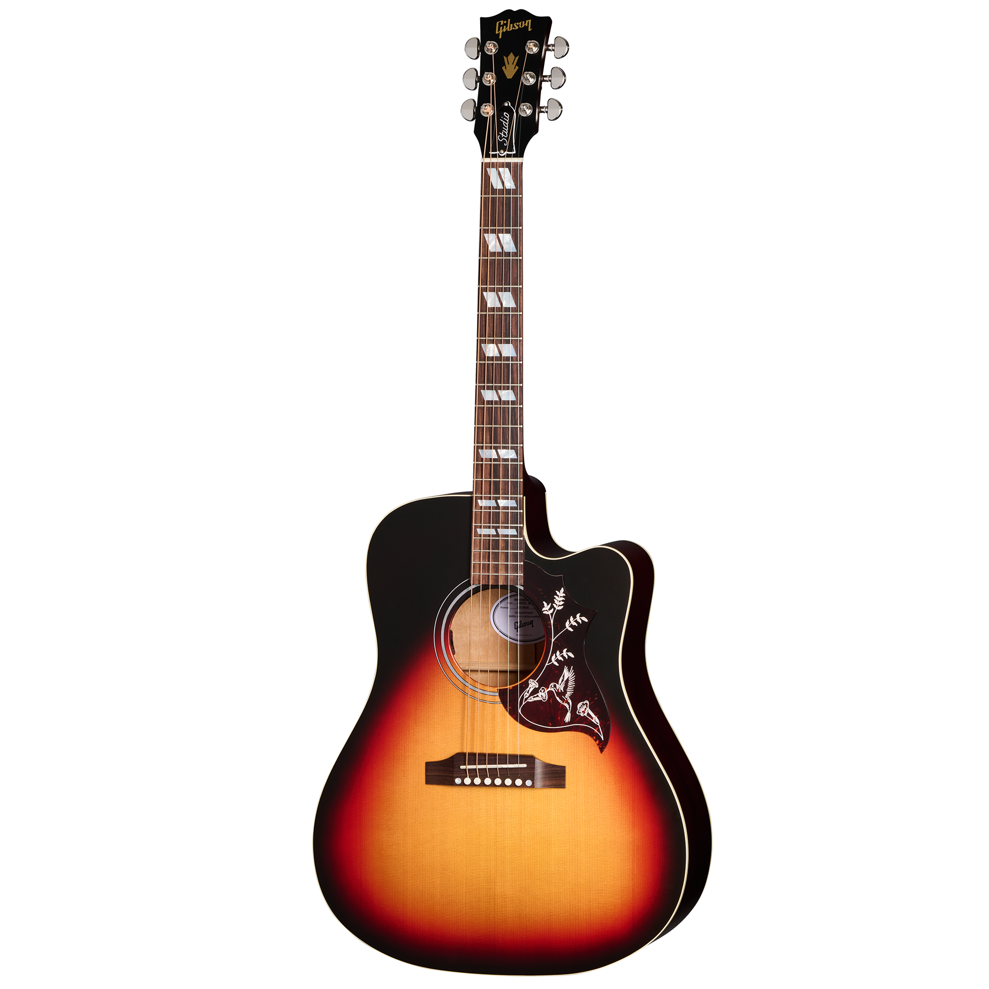 Gibson Hummingbird Studio EC tri-burst