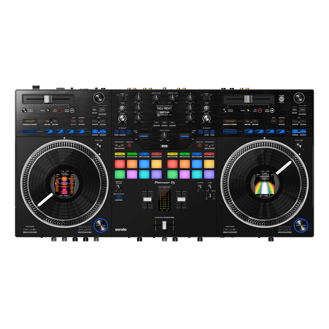 ddj-rev7 FACE 1 Loops Music shop saint brieuc dj bretagne pioneer alpha theta