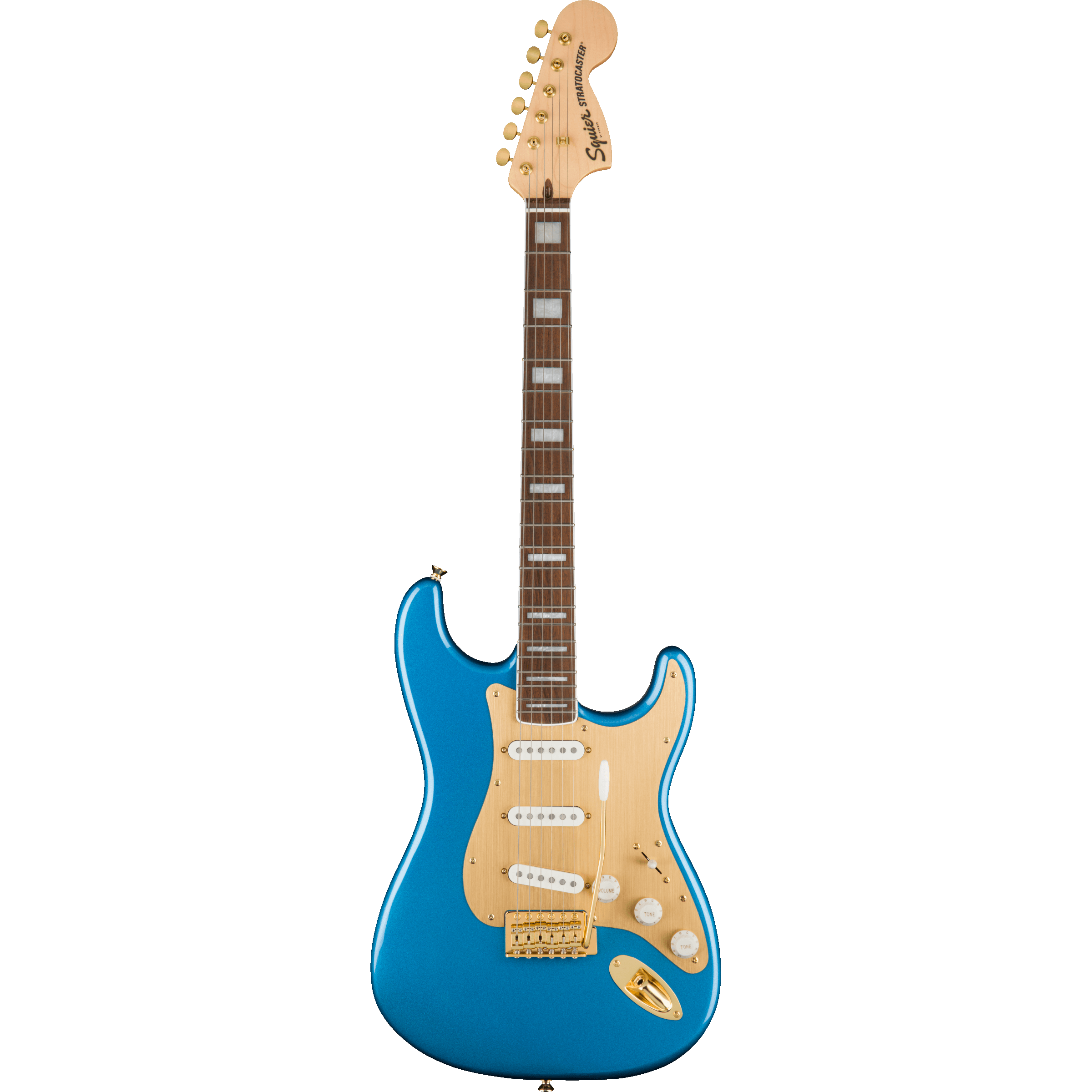 Squier 40th Anniversary Lake Placid Blue Gold Edition