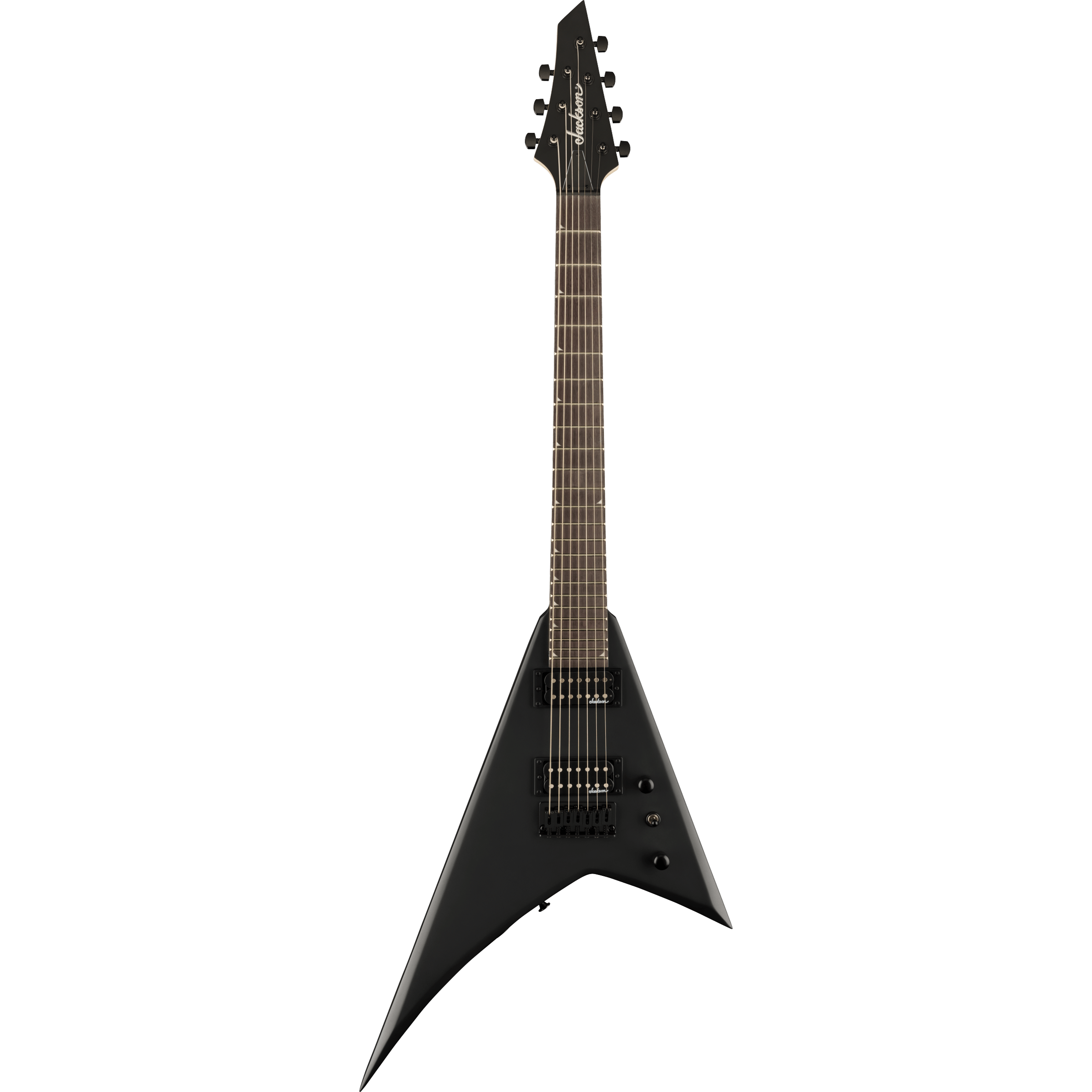 JS Series Rhoads JS22-7 RR HT, Amaranth Fingerboard, Satin Black