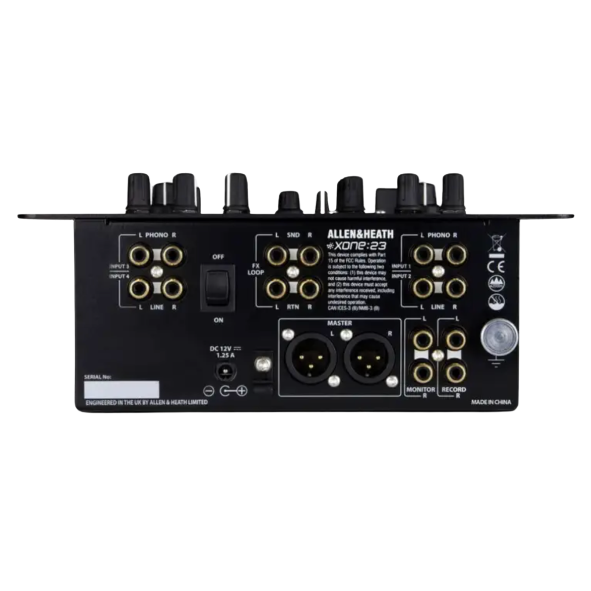 Console ALLEN et HEATH 2 voies XONE:23