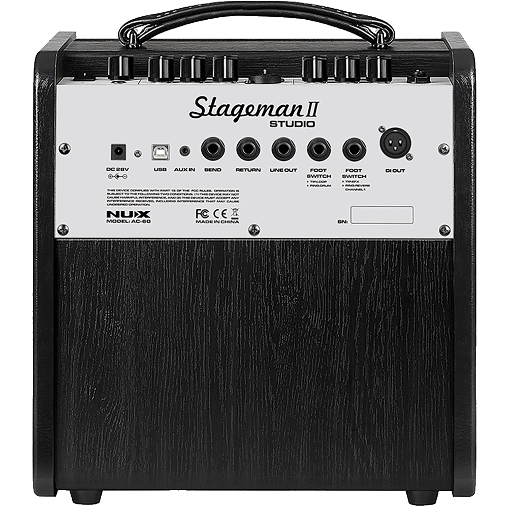 NUX STAGEMAN AC60 back