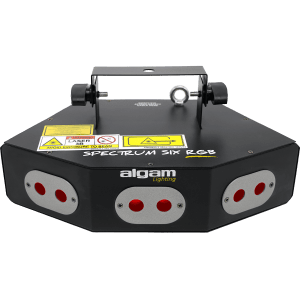 Algam Lighting SPECTRUM SIX RGB - Laser 6 faisceaux 260mW