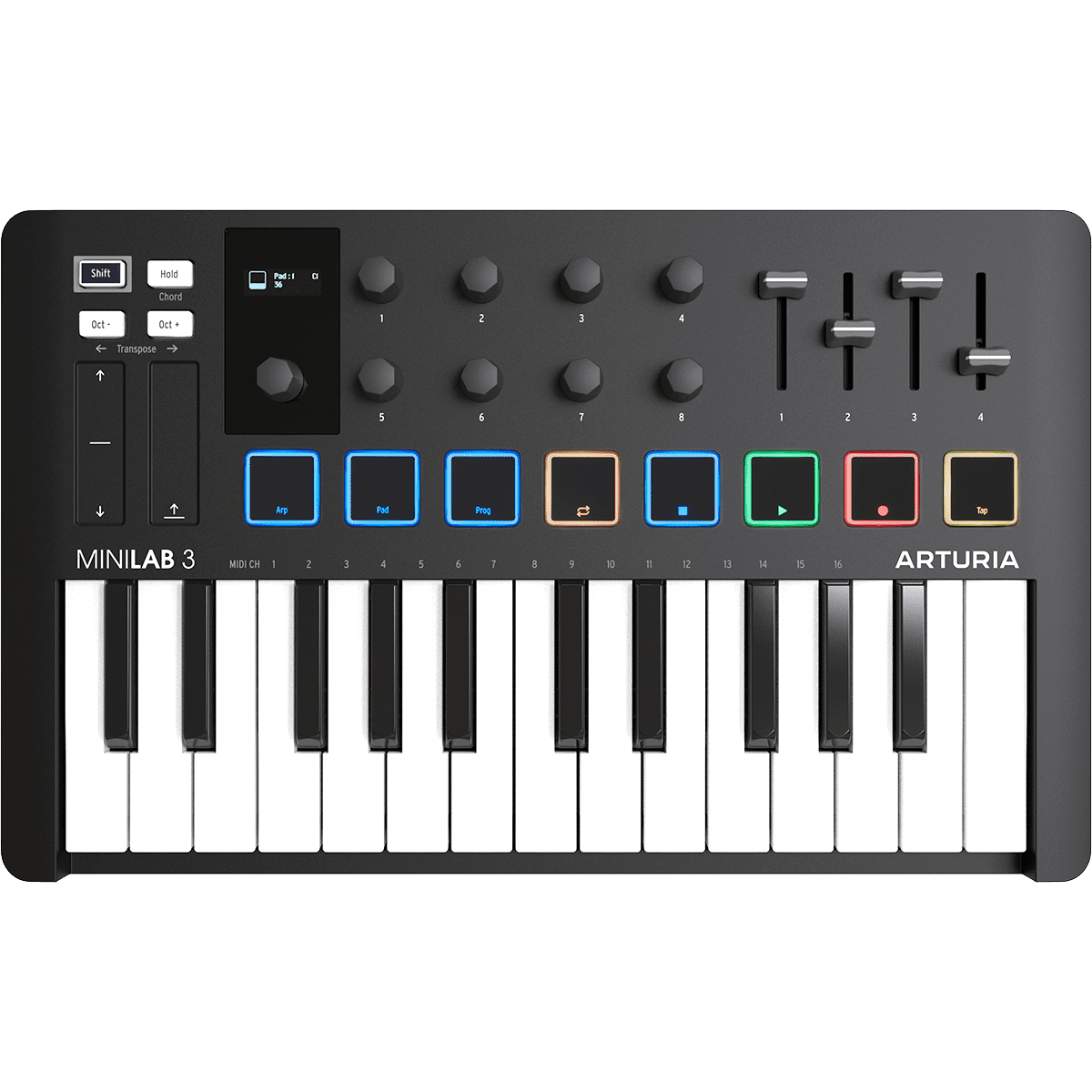 Arturia Minilab MK3 Noir