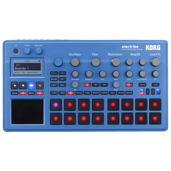 Korg Electribe Synthe Bleu