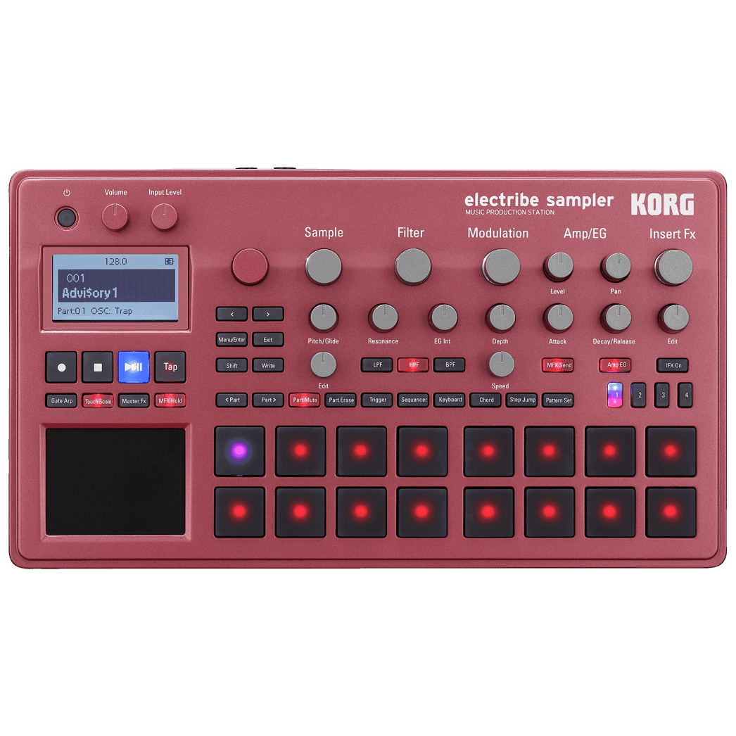 Korg Electribe Sampler Rouge