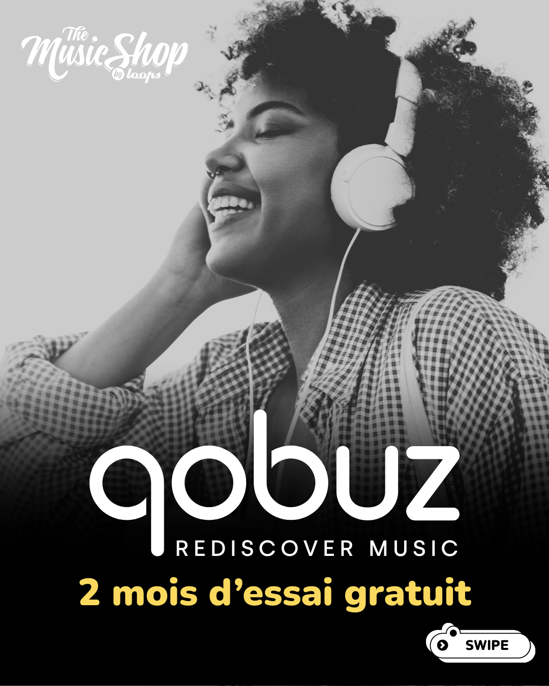 QOBUZ The Music Shop streaming plateforme saint brieuc