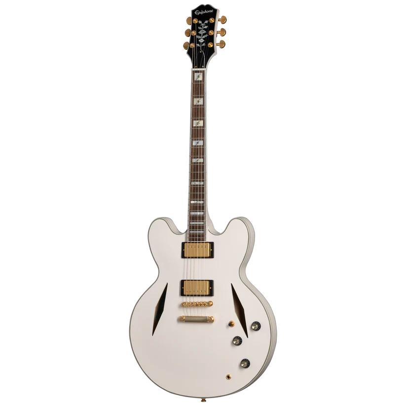Epiphone Sheraton Emily Wolfe Aged Bone White