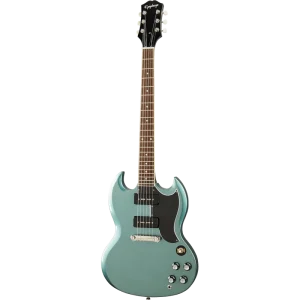 epiphone sg special p 90 faded pelham blue