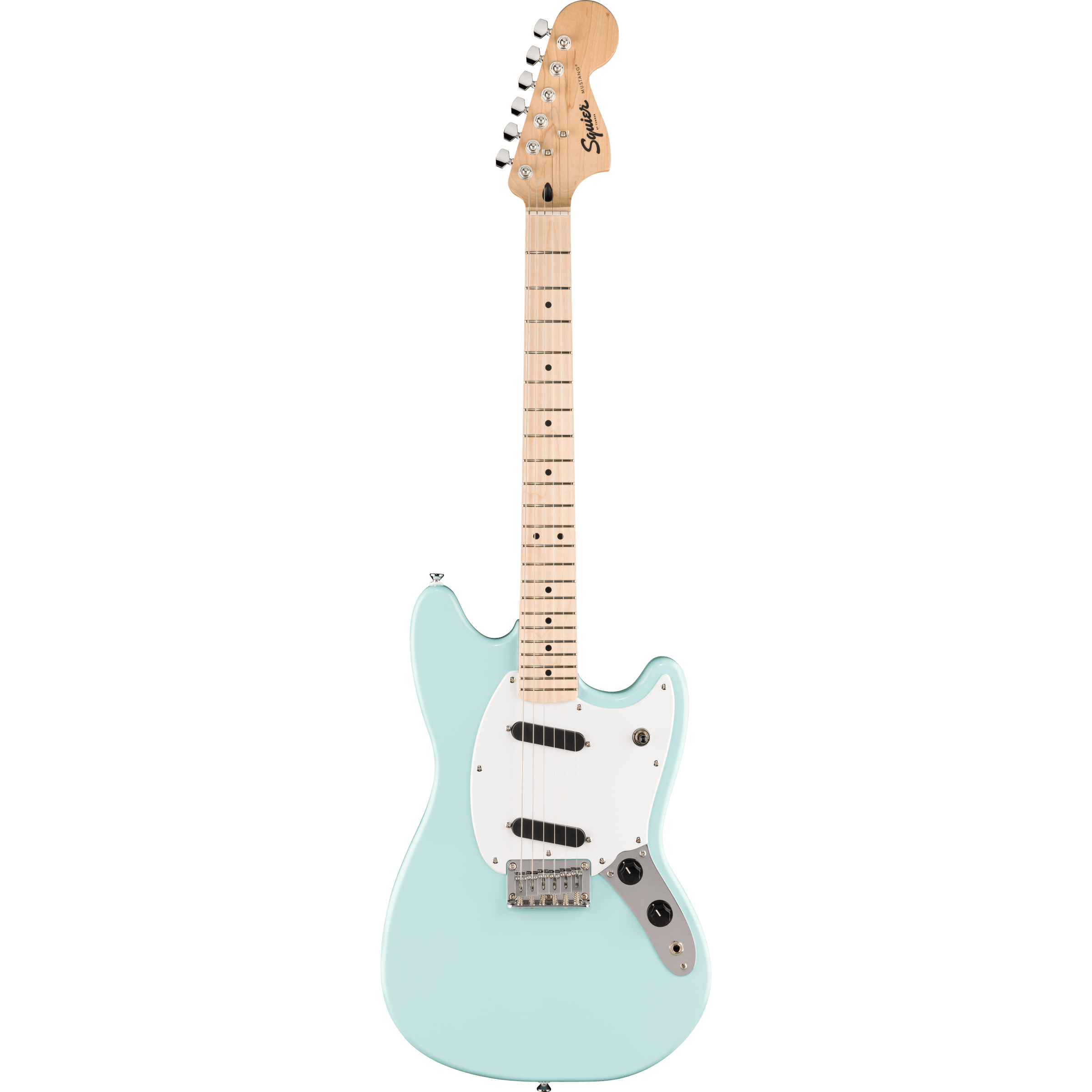 Squier Mustang Sonic Daphne Blue