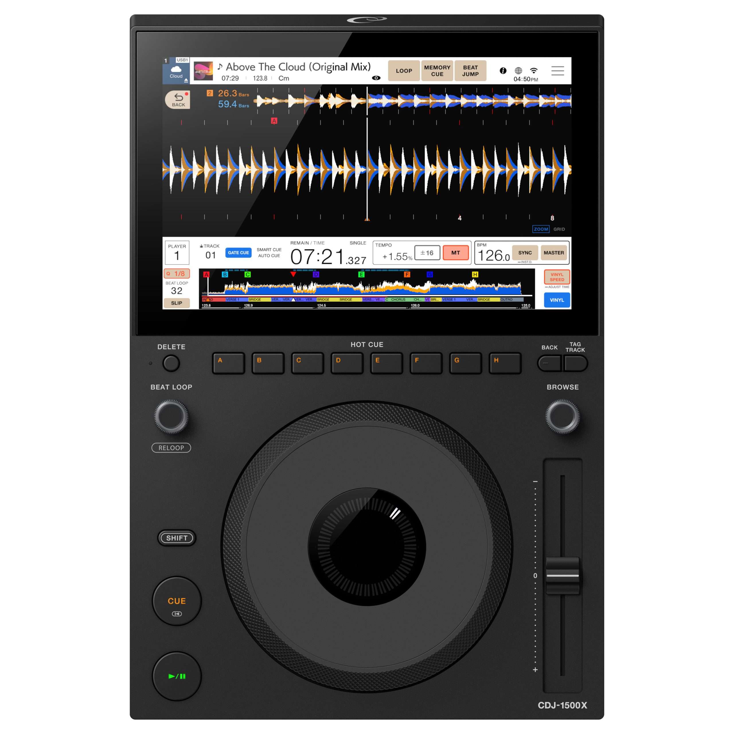 CDJ 1500X prm top light 260611 scaled