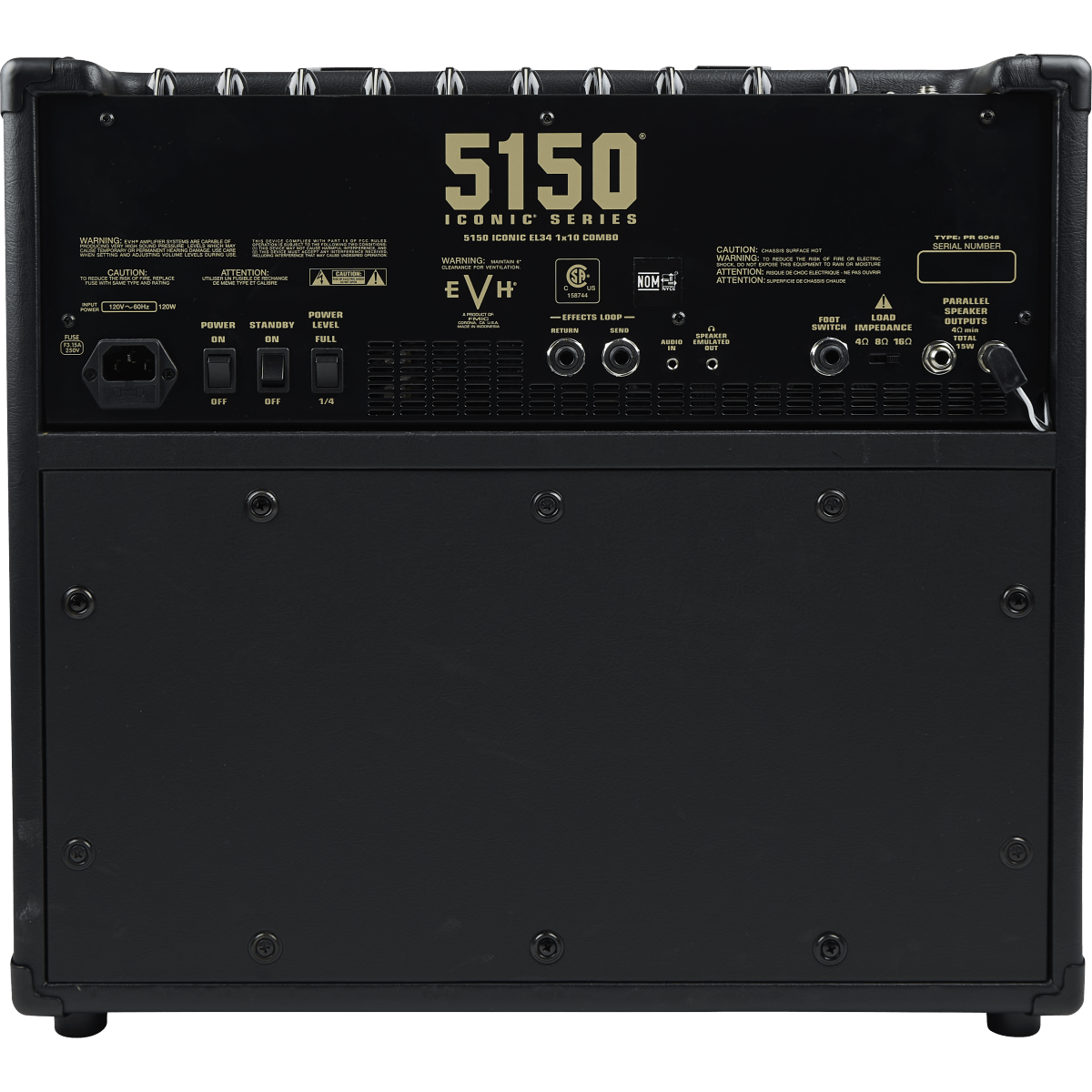 2258106000 EVH 5150 Iconic 15w EL84 1x10 2