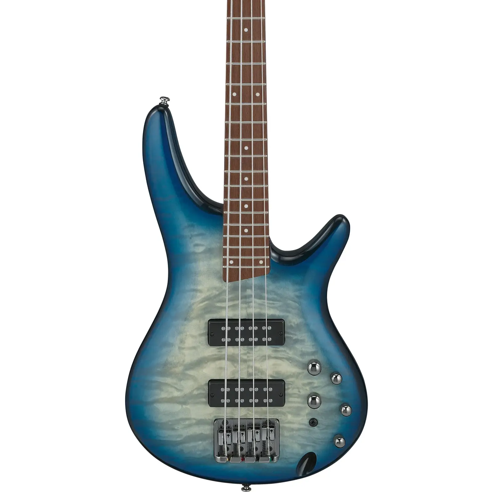 SR400EQMSCB Ibanez Cosmic Stained Blue Starburst 3