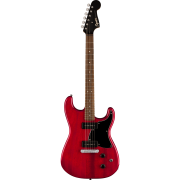 Squier paranormal strat-O-sonic crimson red transparent