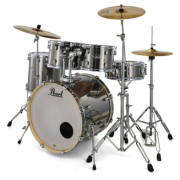Pearl Export Fusion smokey Chrome 5 futs